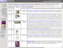 Tablet Screenshot of npdoc.be